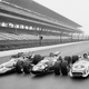 The front row for the start of the 1967 Indianapolis 500 at Indianapolis Motor Speedway. From left to right: Gordon Johncock, Dan Gurney and Mario Andretti. Photo credit: AP Photo